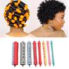 12 STÜCKE Neue Lockenwickler-Sets Kunststoff Kaltwellenwickler für Natürliches Langes oder Kurzes Haar Styling Damen DIY Friseurwerkzeuge