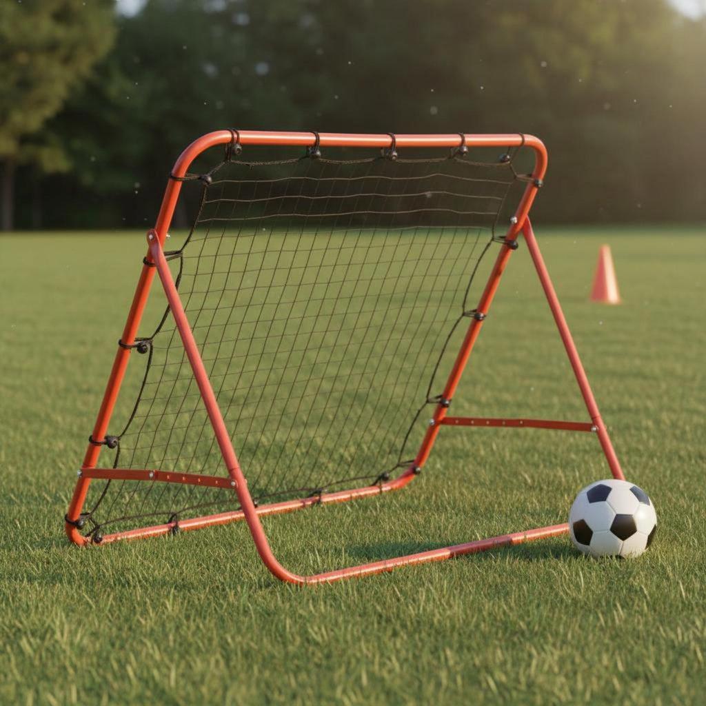 Sports Rebound Net Folding Soccer Bow Portable Football Training for