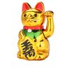Classica Statuetta Gatto Portafortuna Agitante Dorato Braccio Mobile Ricchezza Fortuna Feng Shui Decorazione Casa Hotel Artigianato