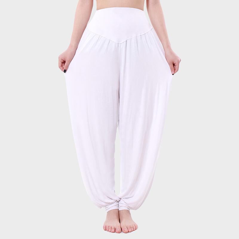 Modal Exercise Sports Trousers for Yoga and Dance, Loose Fit Large Size Bloomers