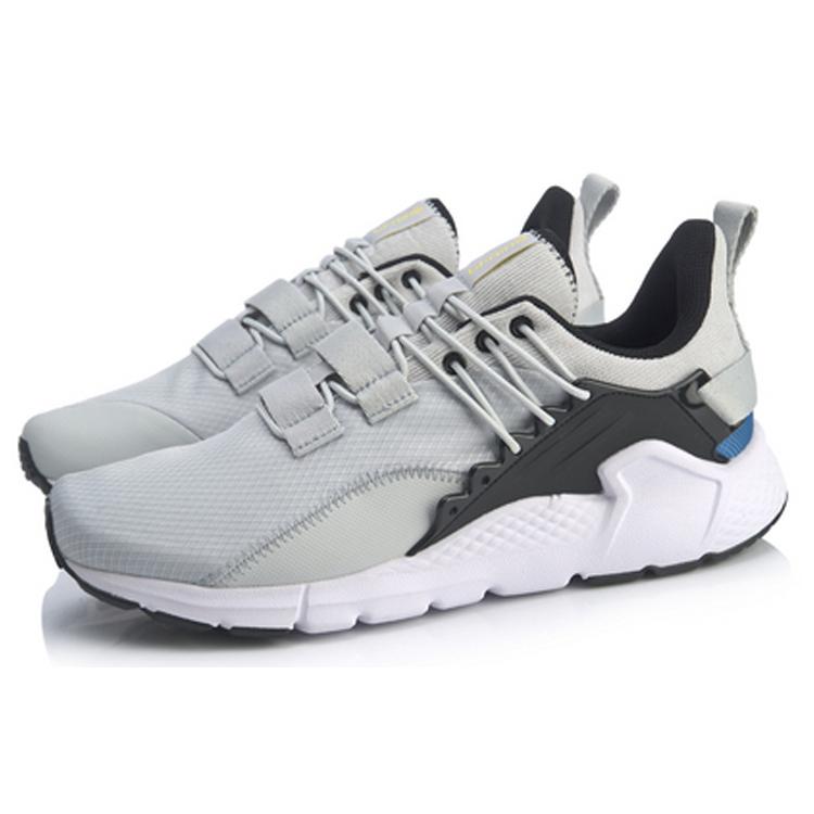 Li Ning Mafia Textile, Synthetic Leather, TPU Slip Resistant Coverage Lightweight Low top Casual Shoes Unisex AGLQ017-2