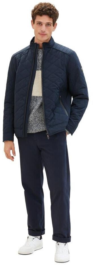 Зимняя куртка Tom Tailor Bikerjacke (1038908) Mit Recyceltem Polyester (1038908) sky captain blue