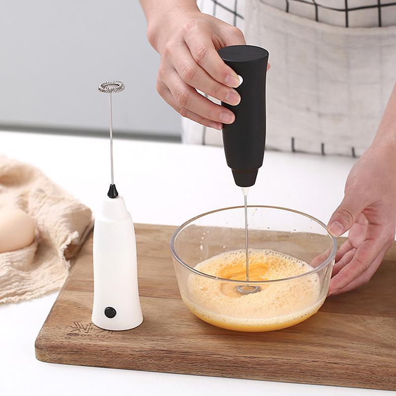 Electric Milk Frother Portable Blender Handheld Mini Kitchen Drink Foamer Coffee Maker Egg Beater Creamer Whisk Frothy Tools