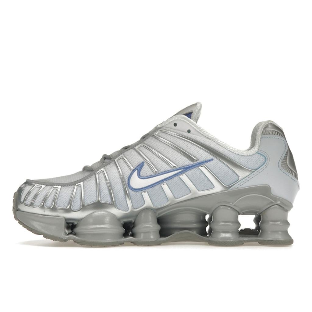 Nike Shox TL Metalický Platinově Modrý Odstín Dámské Tenisky Polární Bílá FQ2775-001
