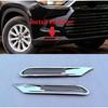 Front Fender Vent Cover Trim Chrome For 2024-2025 Toyota Grand Highlander ABS