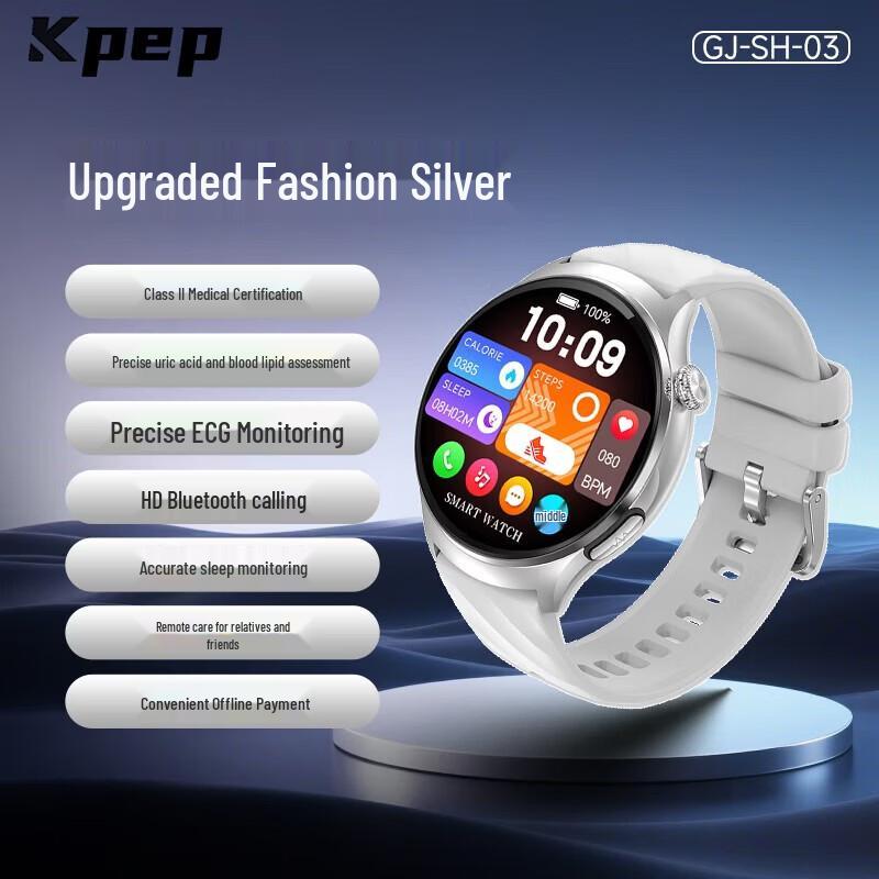 KPEP Medical Certified Health Monitoring Smartwatch (CN version)