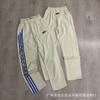 Vintage Washed Hoodie With Rhinestone Embroidery Streetwear Hip Hop Oversized Zip-Up Sweatshirt Men
