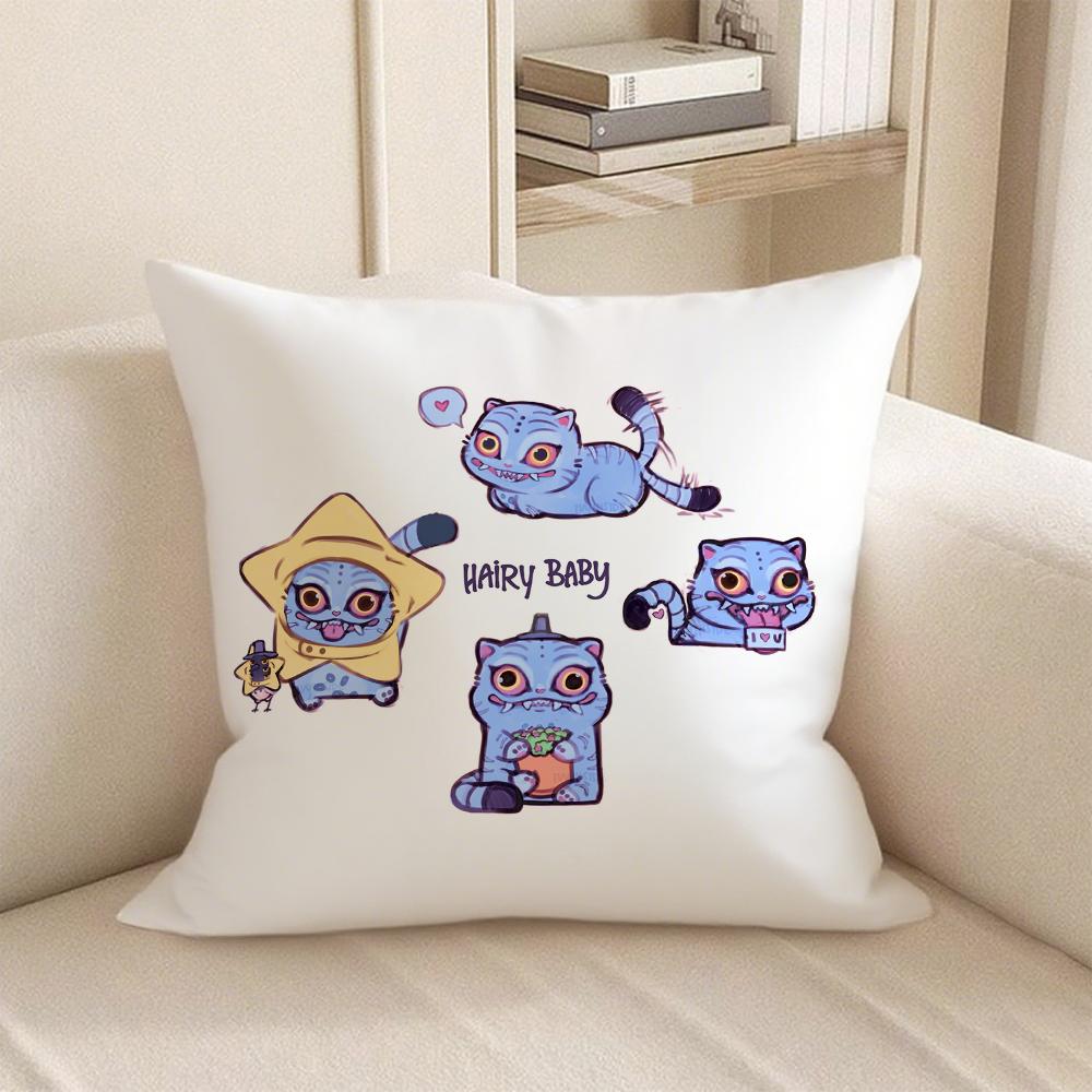 KPop Demon Hunters Cute anime style pillowcase: colorful characters and cute patterns, fashionable home decoration
