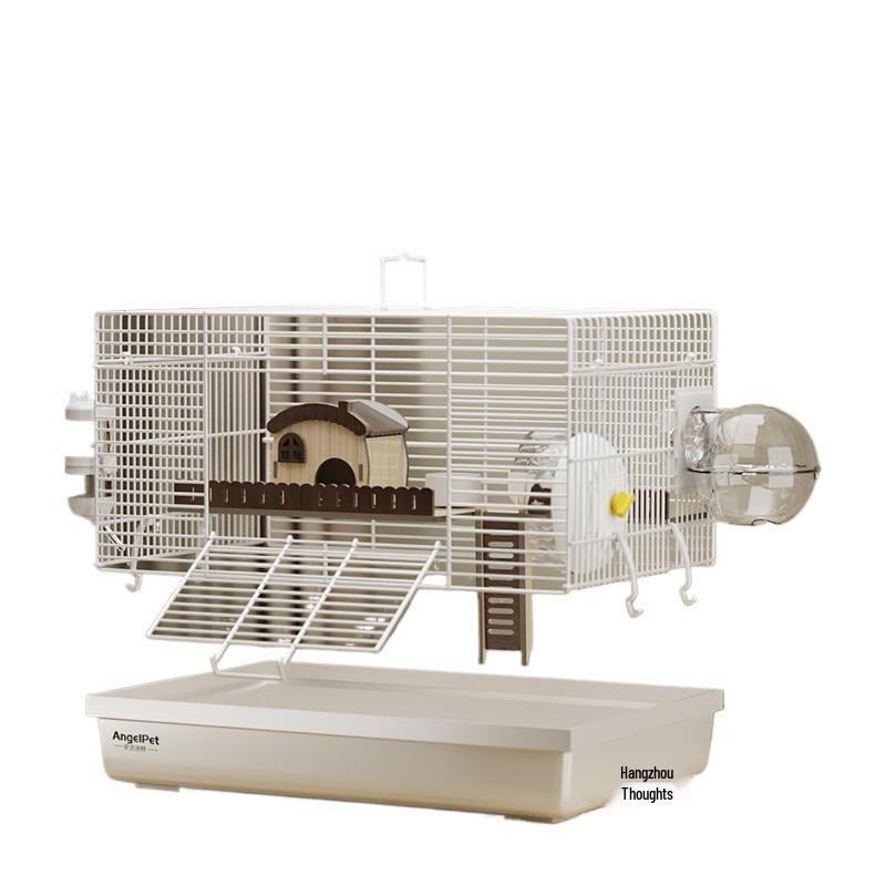 Deluxe Anti-Escape Hamster Cage with Spacious Wire Design.