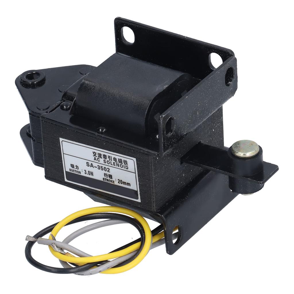 Solenoid Electromagnet Push Pull Type AC 220V Waterproof Heat DissipationTraction Magnet