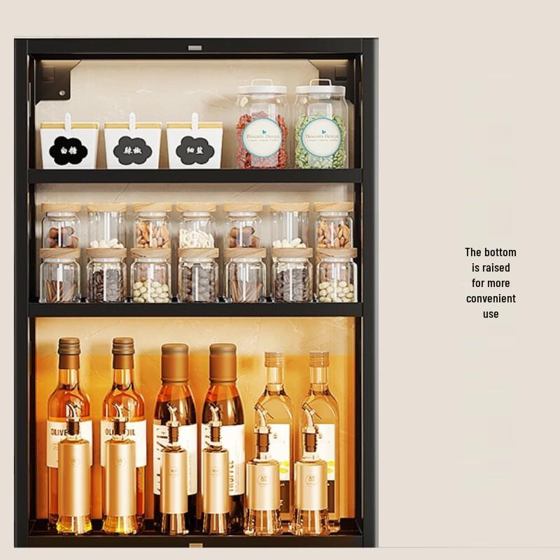 Bieying Ścienny Pyłoszczelny Pojemnik do Przechowywania Kosmetyków