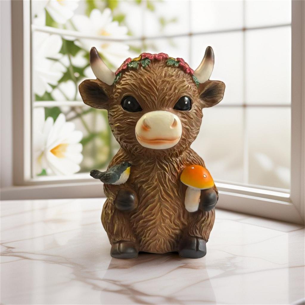 Cattle Home Outdoor Garden Ornaments Dining Table Family Porch Decoration Gift