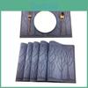 Cartoon Colors 3 Blue 6pcslot Dinner Placemats Pvc Place Table Mats Forest Tree Tableware Dinnerware Lovely Kitchen Table Pads