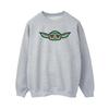 Star Wars Womens/Ladies The Mandalorian Grogu Heart Eyes Sweatshirt