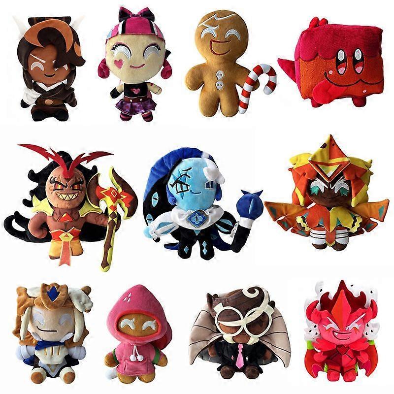 Cookie Run Kingdom Plüschtier Shadow Milk Cookie Plüschtiere Puppe Kindergeschenke 25cm