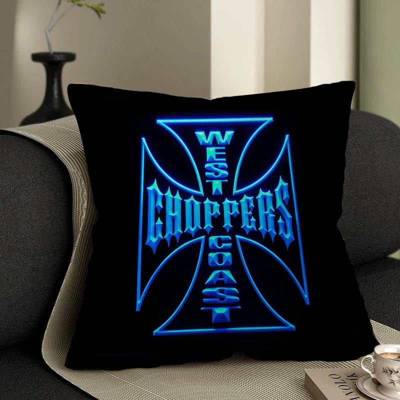 

Наволочка West Coast Choppers toon Подарок Наволочка для подушки Спальня Дом Диван Кресло Декор сиденья наволочка 12x12Inch
