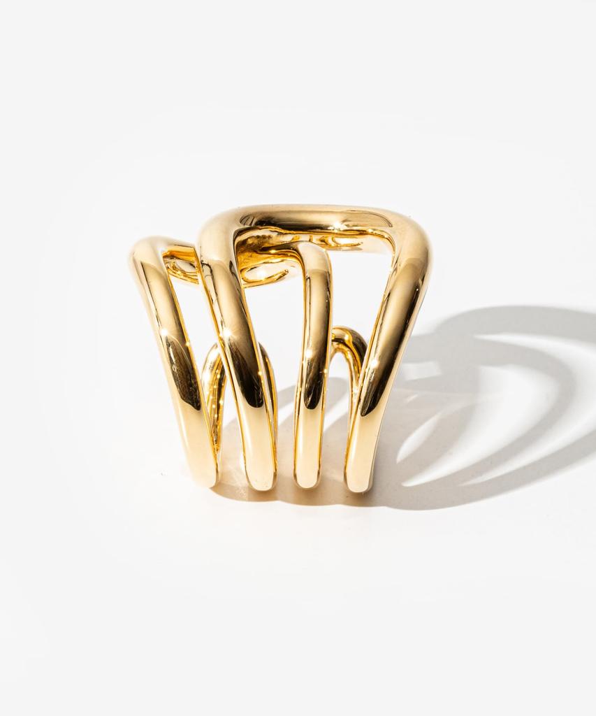 Charlotte Chesnais Daisy Brand 53 Japanese 13 Ring, 21BA040VER, Women's, VERMEIL, Size / Size [Used]