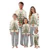 Christmas Prints Family Matching Long Sleeve Tops+Pants Set Family Matching Sets