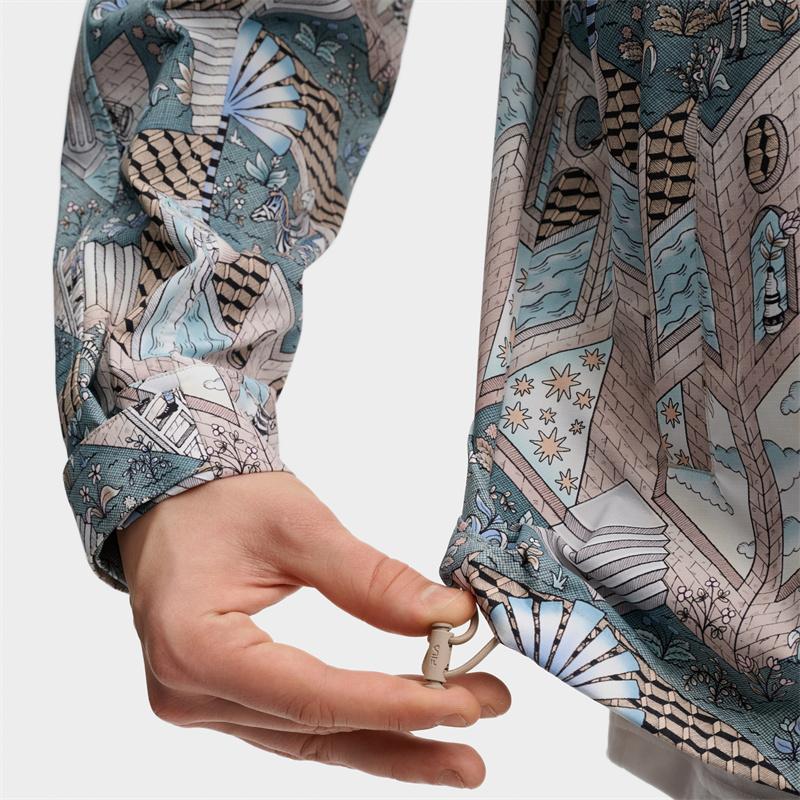 Fila Jackets Men's All Over Print Hooded Moderate Other F11M438702FZA