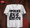 Herren- und Damen-T-Shirts die Police Band T-Shirt Sting, Andy Summers, Stewart Copeland Synchronicity