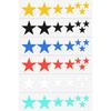 1 Sheets Mountain Bike Reflective Stickers Frame Wheel Rim Sticker Fluorescent Stars MTB Bicycle Reflector Decal Accessories