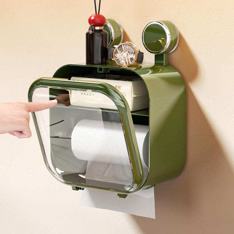 Toilet Paper Boxes, Household Suction Cups, Toilet Tissue Boxes, Wall-mounted Tissue Boxes, Tissue Boxes, Roll Boxes