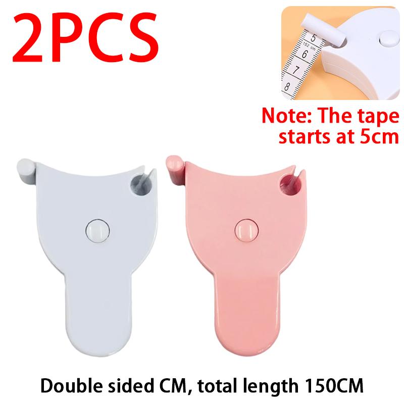 Portable Measuring Tape Mini Ruler Retractable Metric Tape in Inches Measuring Film for Body Soft Measuring Tape
