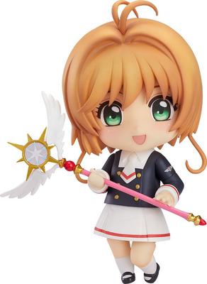 Good Smile Company Nendoroid Cardcaptor Sakura Clear Card Edition Сакура Kinomoto Tomoeda Junior High School Uniform Plastic Painted Movable Figure