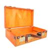 13.46x7.87x4.33in Vintage Suitcase Wooden Trunk Portable Decorative Luggage Suitcase for Home Item