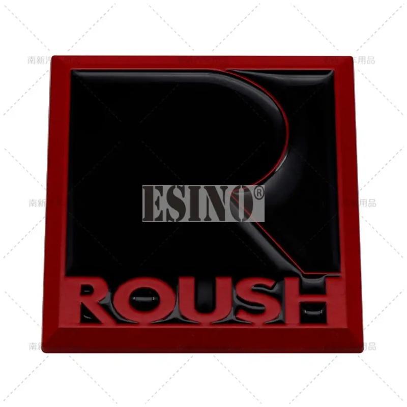 1PC 3D Roush Performance Car Trunk Metal Alloy Adhesive Badge Emblem Body Tailgate Accessories For Mustang Shelby GT GT 500