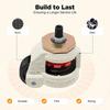 1Pcs 40S/60S/80S Leveling Caster Wheels with Lock Machinery Caster Durable Furniture Machine Feet