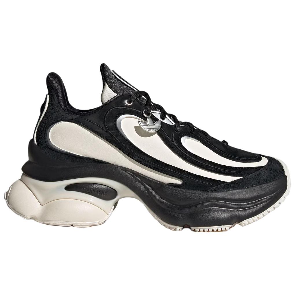 adidas Originals Ozvenuz Retro Sports Lifestyle Schuhe Damen Sneaker Schwarz Weiß HQ2679