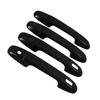 4pcs ABS Carbon Fiber Car Door Handle Cover Trim Sticker For Subaru Crosstrek 2024 2024 Car Styling Accessories