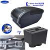 For Volkswagen Polo Armrest Box For VW Polo 9N 3 Mk4 Car Armrest Box 2002-2009 Interior Retrofit Storage Box Car Accessories