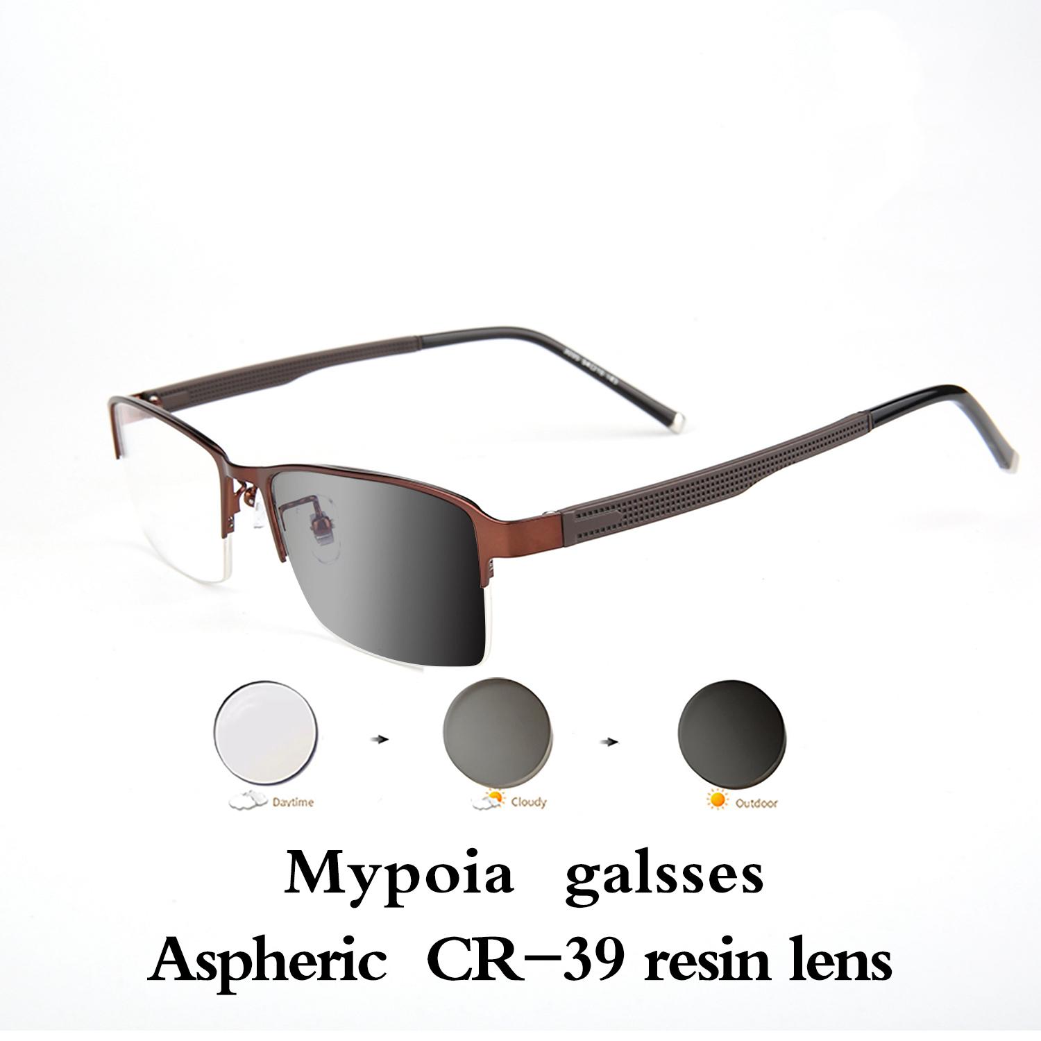 

Photochromic Lens Eye Glasses Men s Women s Myopia Prescription Lenses Eyeglasses Finished Glasses Students Short Sight Eyewear 0 -0.5 -1 -1.25 -1.5 Myopia-1.75