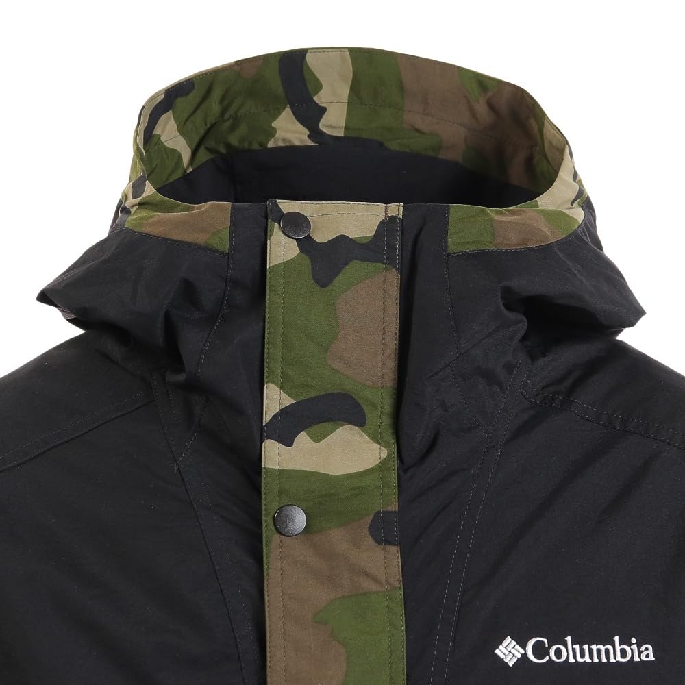 Columbia Decruze Summit Patterned Large Jacket, Black,