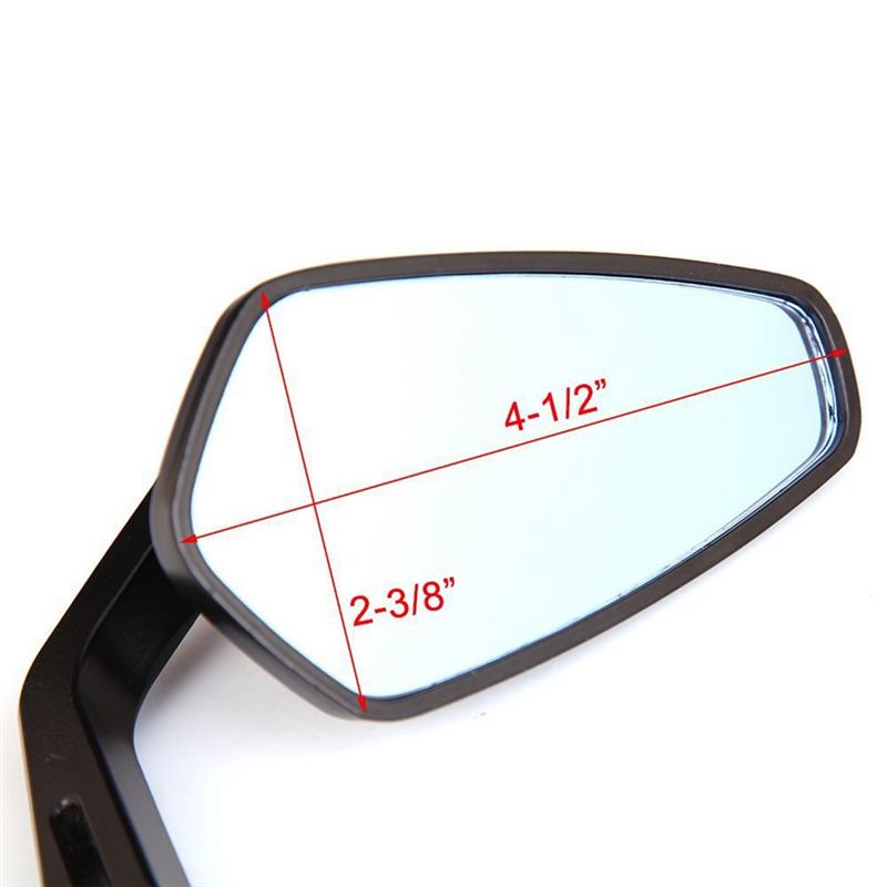 NEW-Rearview Mirror Universal Motorcycle 22Mm 7/8" Handlebar Modified Hand Bar Rearview Mirror