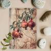 Rustic Pomegranate Metal Wall Sign Vintage Farmhouse Decor 8x12 Inch