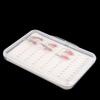 Fly Fishing Hook Box Fly Fishing Hook Box With Foam Waterproof Durable Fishing Gear Transparent S for M L Size