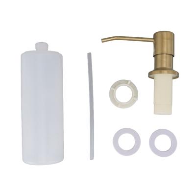 300ml Küchenspüle Seifenspender Edelstahl 360 Grad Drehung Multifunktionaler Seifenspender für