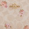 Coach Snap Wallet Ogo Coated Canvas Wallet Women's Gold and Sand Gold and Sand Color