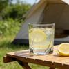 1pcs Simple Glass Cup Creative Cocktail Glasses Transparent Thick Bottom Glass Cup Outdoor Tableware Drinkware Exquisite Gifts