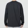 Under Armour Rush All Purpose Crew Solid Logo Print Sports Casual Round Neck Pullover Long Sleeve Sweatshirt Men Sweatshirt Black 1376293-001