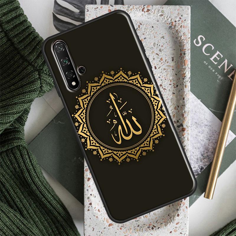 Muslim Islam Bismillah Allah Case For Huawei Honor 70 50 X8 X9a Magic5 90 Lite P20 P30 P40 P60 Pro P Smart Nova 5T Cover