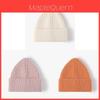 Wool Blend Knitted Hat For Women With Thermal Insulation For Winter Outdoor Fashion