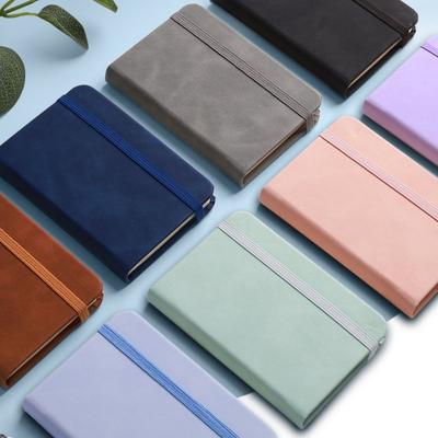 PU Cover Mini Notepad Portable Diary Book School Stationery A7 Notebook  Office Supplies