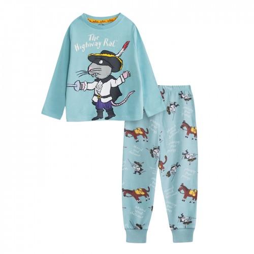 The Highway Rat Childrens/Kids Character Long-Sleeved Long Pyjama Set