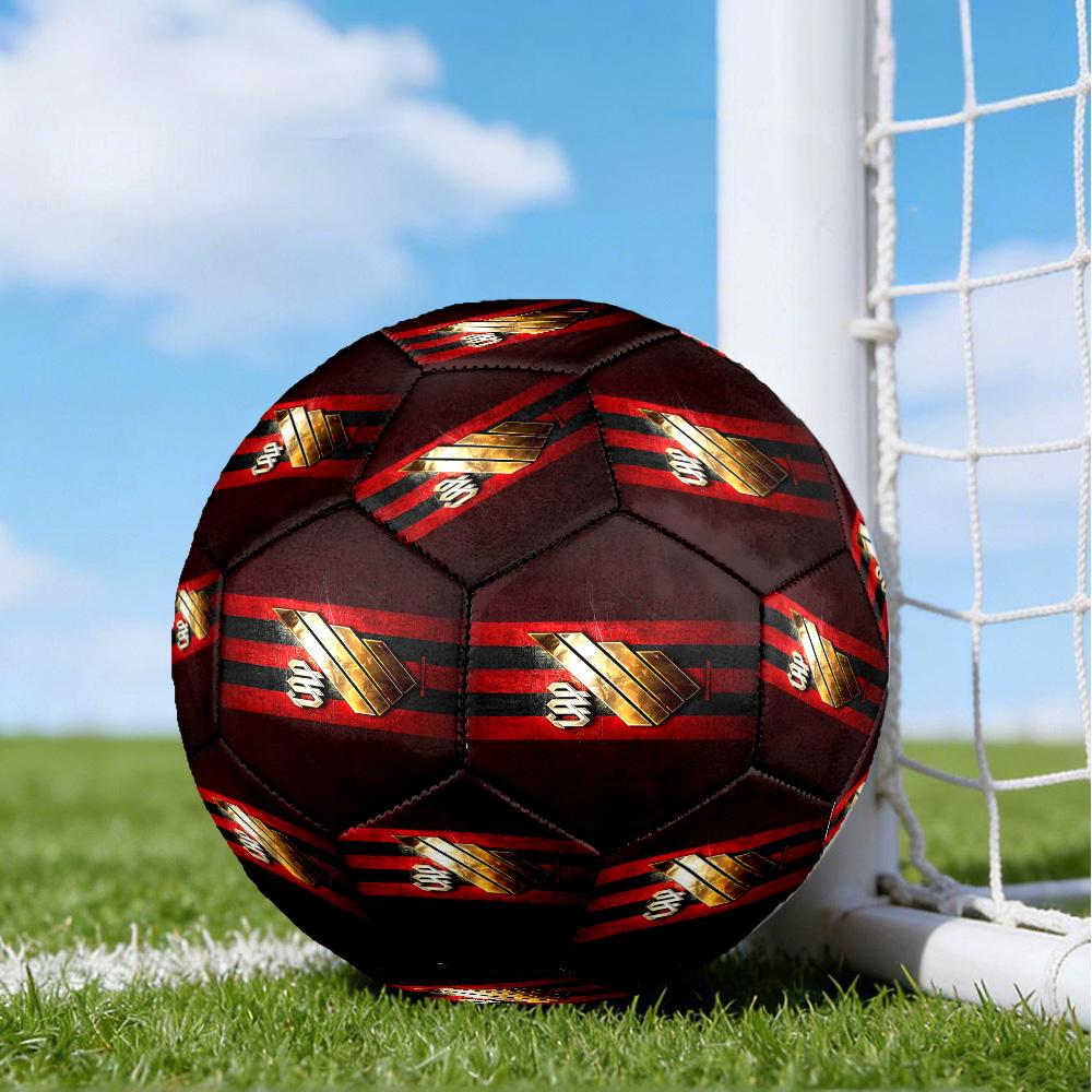 Athletico Football Club Printed Size 5 Soccer Balls, High-Quality, Anti-Slip, Protective Football, A Unique Gift , Birthdays, Christmas Gifts