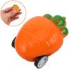 KONTONTY 50 Pieces Mini Pull Back Carrot Cars Toys for Easter Party, Kids Toy Vehicles Small Cars for Boys Girls