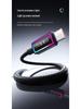 Tuqi Super Fast Charging LED Flowing Light PD240W Data Cable for Huawei and Apple